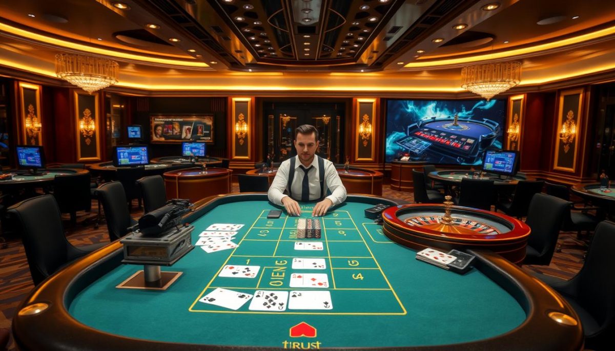 Situs live casino online terpercaya dengan dealer langsung profesional