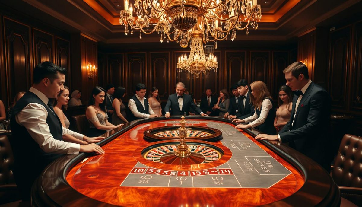 meja permainan live casino online